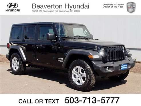 2018 Jeep All-New Wrangler Unlimited Unlimited Sport for sale in Beaverton, OR