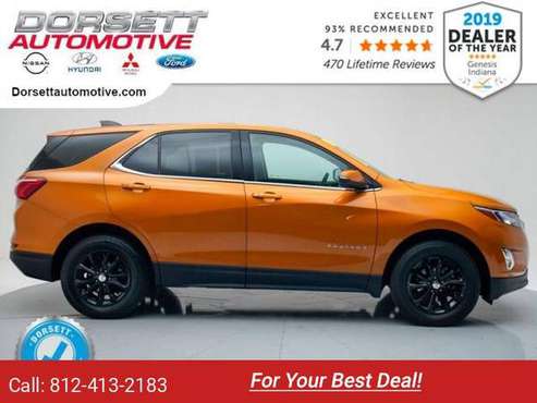 2018 Chevy Chevrolet Equinox hatchback Orange Burst Metallic - cars... for sale in Terre Haute, IN