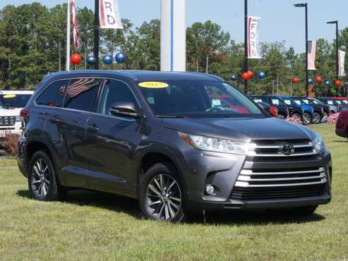 2017 Toyota Highlander XLE FWD (Natl) - cars & trucks - by dealer -... for sale in Southern Pines, NC