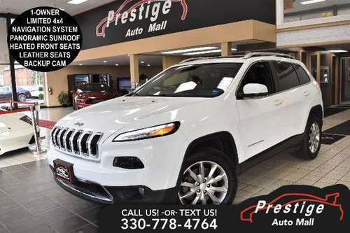 2018 Jeep Cherokee Limited - cars & trucks - by dealer - vehicle... for sale in Cuyahoga Falls, PA