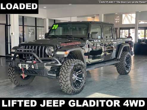 2020 Jeep Gladiator 4x4 4WD SUV Rubicon LIFTED LOW MI JEEP GLADIATOR for sale in Gladstone, OR