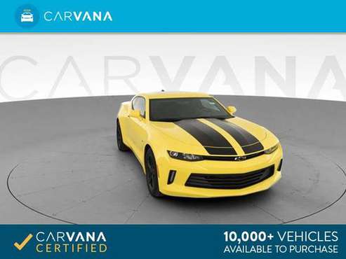 2016 Chevy Chevrolet Camaro LT Coupe 2D coupe Yellow - FINANCE ONLINE for sale in Eaton Rapids, MI