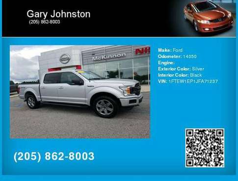 2018 Ford F-150 XLT - cars & trucks - by dealer - vehicle automotive... for sale in Clanton, AL