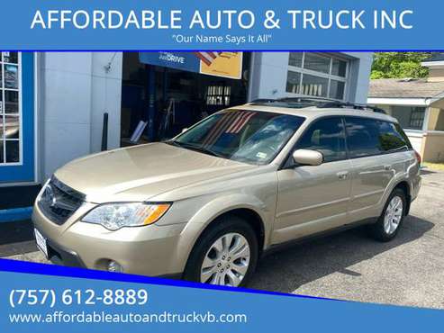 2009 SUBARU OUTBACK 2 5L LIMITED AWD - - by dealer for sale in Virginia Beach, VA