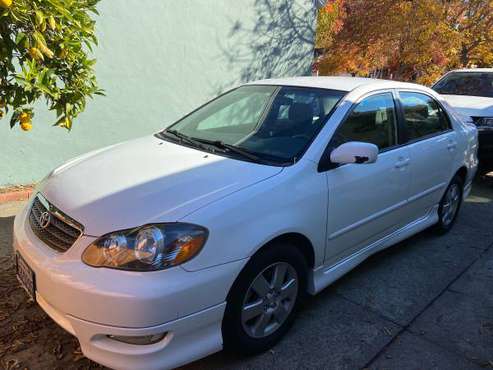 2008 Toyota Corolla S - cars & trucks - by owner - vehicle... for sale in Santa Rosa, CA