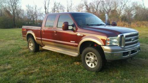 2006 F-250 Diesel King Ranch Crew Cab 4x4 - cars & trucks - by owner... for sale in Kansas, AR
