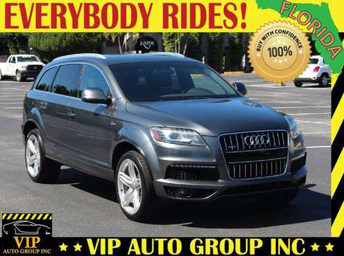 2014 Audi Q7 Prestige S-Line great quality car extra clean - cars & for sale in tampa bay, FL