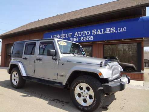 2014 JEEP WRANGLER UNLIMITED SAHARA - - by dealer for sale in Waterford, PA