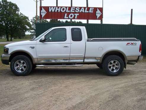 2002 FORD F150 FX4 4X4 EXTENDED CAB SHARP LOOKING RIDE for sale in Little Falls, MN