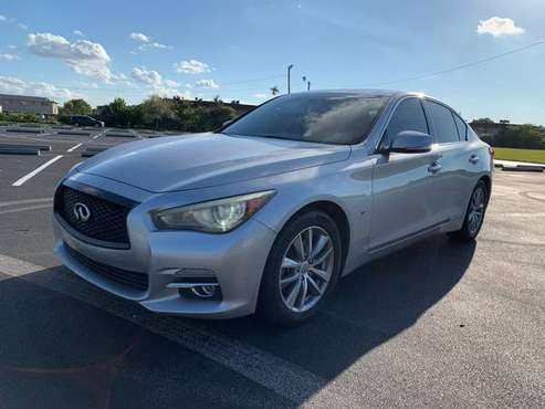 2014 INFINITI Q50 /LEATHER/BACKUP CAM/BLUETOOTH/ONE OWNER - cars &... for sale in Hollywood, FL
