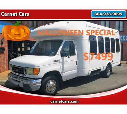 2003 FORD E-450 SHARTRANS SHUTTLE BUS - HALLOWEEN SPECIAL for sale in Richmond, SC