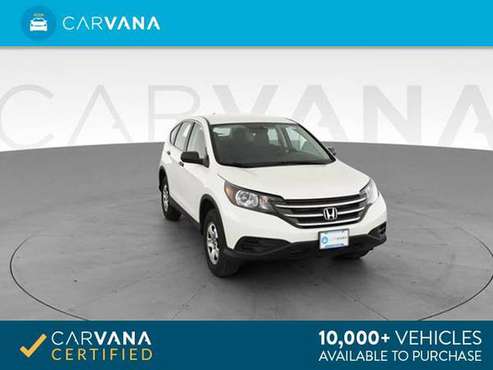 2014 Honda CRV LX Sport Utility 4D suv WHITE - FINANCE ONLINE for sale in Pittsburgh, PA