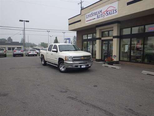 2013 Chevrolet Silverado 1500 LT Crew 4X4 5.3L V8 AT Leather Low Low... for sale in Spokane Valley, WA