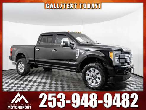 *4WD* 2017 *Ford F-350* Platinum FX4 4x4 - cars & trucks - by dealer... for sale in PUYALLUP, WA