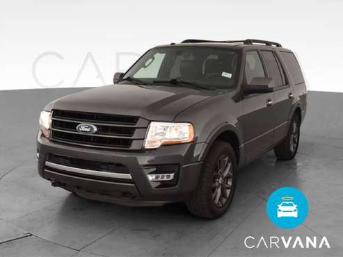 2017 Ford Expedition Limited Sport Utility 4D suv Black - FINANCE -... for sale in Bakersfield, CA