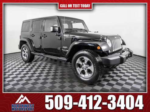 2018 Jeep Wrangler Unlimited Sahara 4x4 - - by for sale in Pasco, WA