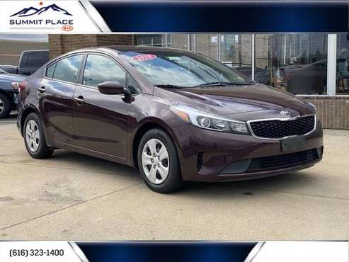 2018 Kia Forte Red WHAT A DEAL! - - by dealer for sale in Grand Rapids, MI