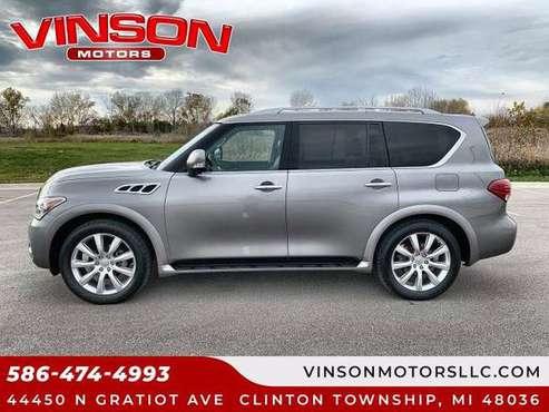 2014 Infiniti QX80 4WD 4dr - cars & trucks - by dealer - vehicle... for sale in Clinton Township, MI
