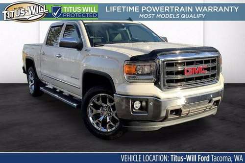 2015 GMC Sierra 1500 4x4 4WD Truck SLT Crew Cab - - by for sale in Tacoma, WA
