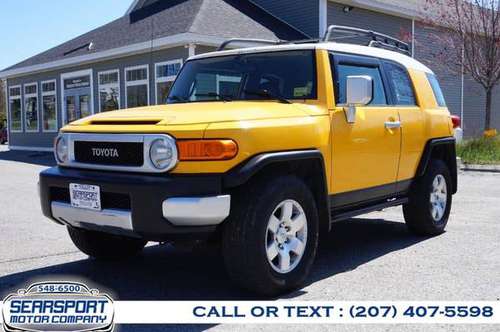 2008 Toyota FJ Cruiser 4WD 4dr Auto - cars & trucks - by dealer -... for sale in SEARSPORT, ME