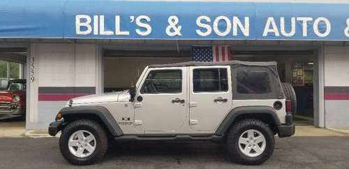 2007 JEEP WRANGLER UNLIMITED 4 DOOR !! NEW CRATE ENGINE!! NEW TRANS !! for sale in RAVENNA, PA