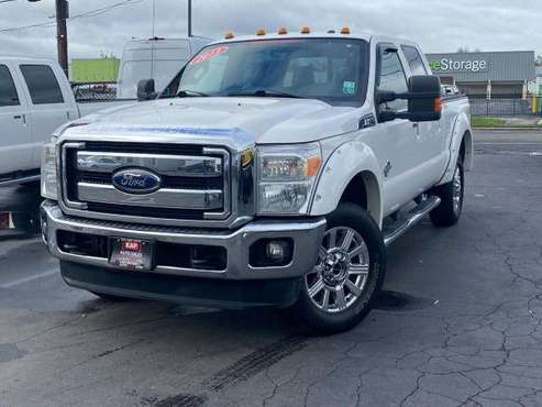 2013 Ford F-350 F350 F 350 Super Duty Lariat 4x4 4dr Crew Cab 6.8... for sale in Morrisville, PA