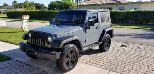 2015 Jeep Wrangler Elysian wheeler, 6 cyl automatic - cars & trucks... for sale in Fort Lauderdale, FL
