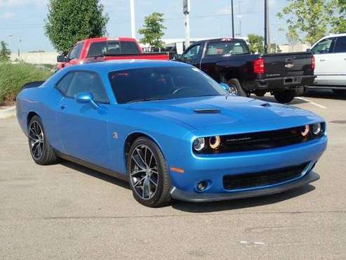 2016 Dodge Challenger coupe R/T Scat Pack (Pitch Black Clearcoat)... for sale in Sterling Heights, MI