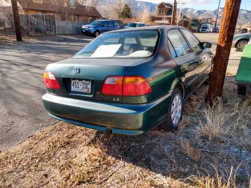 1999 Honda Civic LX - cars & trucks - by owner - vehicle automotive... for sale in Salida, CO