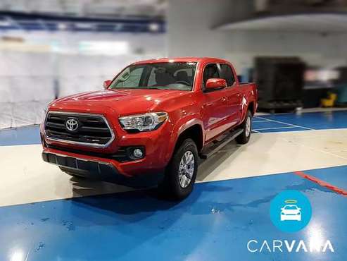 2017 Toyota Tacoma Double Cab SR5 Pickup 4D 5 ft pickup Red -... for sale in Point Edward, MI