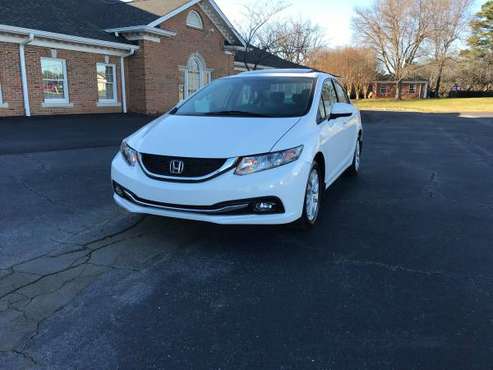 2014 Honda Civic EX With 43k Miles, White for sale in Cowpens, NC