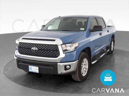 2019 Toyota Tundra CrewMax SR5 Pickup 4D 5 1/2 ft pickup Blue - -... for sale in Austin, TX