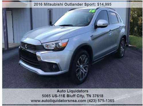 2016 Mitsubishi Outlander Sport 2.4 SEL 4dr Crossover 45582 Miles for sale in Bluff City, TN
