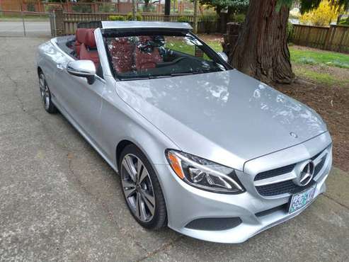 2017 Mercedes-Benz C-Class C 300 4MATIC AWD Convertible 22k - cars & for sale in Milwaukie, OR