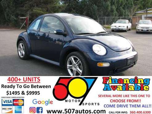 2005 Volkswagen New Beetle Coupe 2dr GLS Turbo Auto - cars & trucks... for sale in Roy, WA