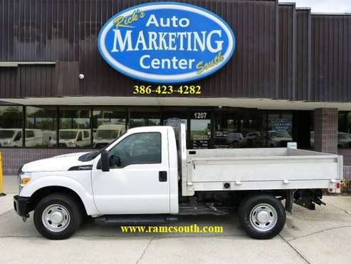2014 Ford F-250 S.D. XL Reg Cab 2WD SRW Commercial Flat Bed Work Truck for sale in New Smyrna Beach, FL