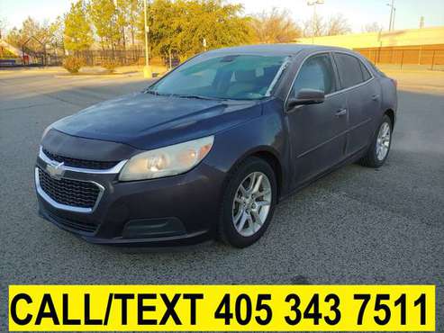 2015 CHEVROLET MALIBU LT LOW MILES! RUNS/DRIVES GREAT! CLEAN CARFAX!... for sale in Norman, KS