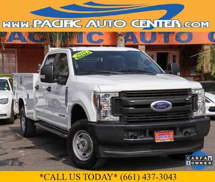 2019 Ford F-250 Diesel XL Crew Cab Utility Bed 4WD 4x4 #33141 - cars... for sale in Fontana, CA