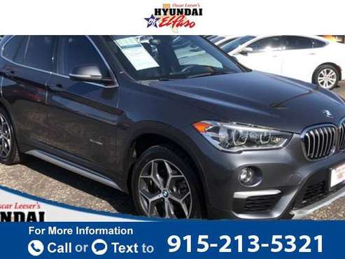 2017 BMW X1 xDrive28i suv Gray - cars & trucks - by dealer - vehicle... for sale in El Paso, TX