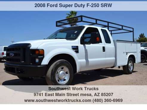 2008 Ford Super Duty F-250 SRW 2WD SuperCab Service Utility Truck for sale in Mesa, AZ