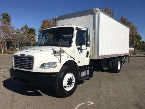 2017 FREIGHTLINER M2 20' BOX TRUCK BIG ALUMINUM LIFT *CARB... for sale in Fairfield, WA