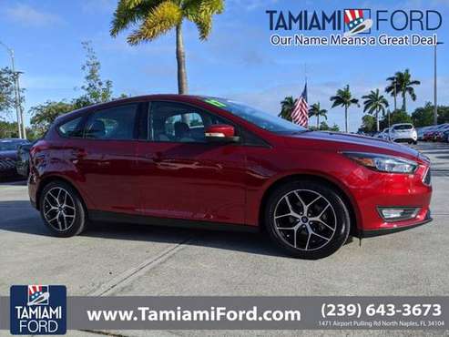 2017 Ford Focus Ruby Red Metallic Tinted Clearcoat - cars & trucks -... for sale in Naples, FL