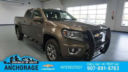 2017 Chevrolet Colorado 4WD Crew Cab 140.5 Z71 - cars & trucks - by... for sale in Anchorage, AK