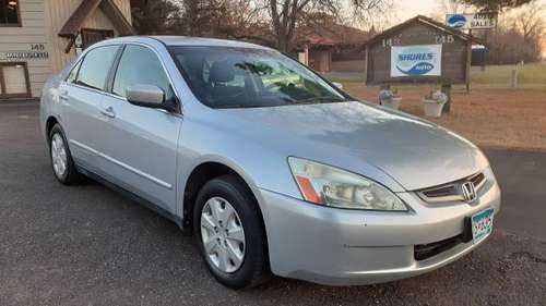 2003 Honda Accord LX - cars & trucks - by dealer - vehicle... for sale in Lakeland Shores, MN