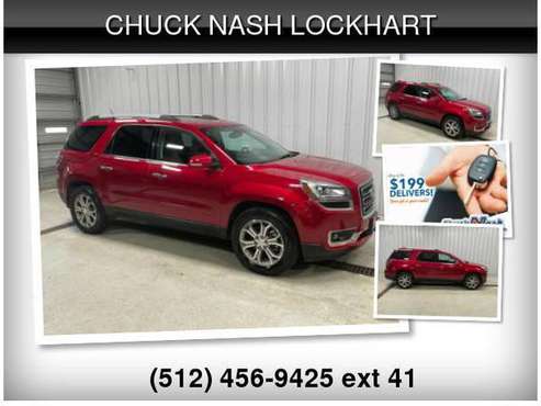 2014 GMC Acadia SLT - - by dealer - vehicle automotive for sale in Lockhart, TX