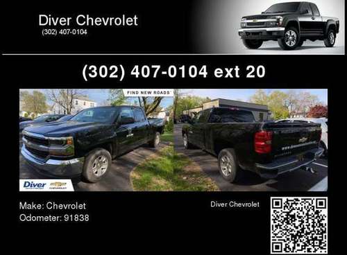 2017 Chevrolet Chevy Silverado 1500 Lt - - by dealer for sale in Wilmington, DE