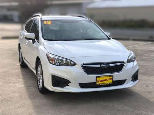 2018 Subaru Impreza 2.0i Premium - cars & trucks - by dealer -... for sale in Bellingham, WA