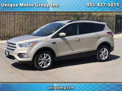 2018 Ford Escape SE FWD - cars & trucks - by dealer - vehicle... for sale in Corona, CA