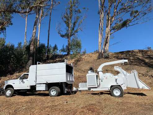 Chipper truck and chipper for sale in Harmony, CA
