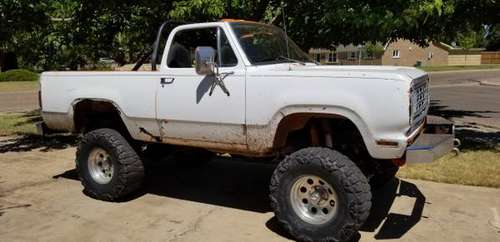 1974 Dodge Ramcharger - Big Block 440ci for sale in Dumas, TX